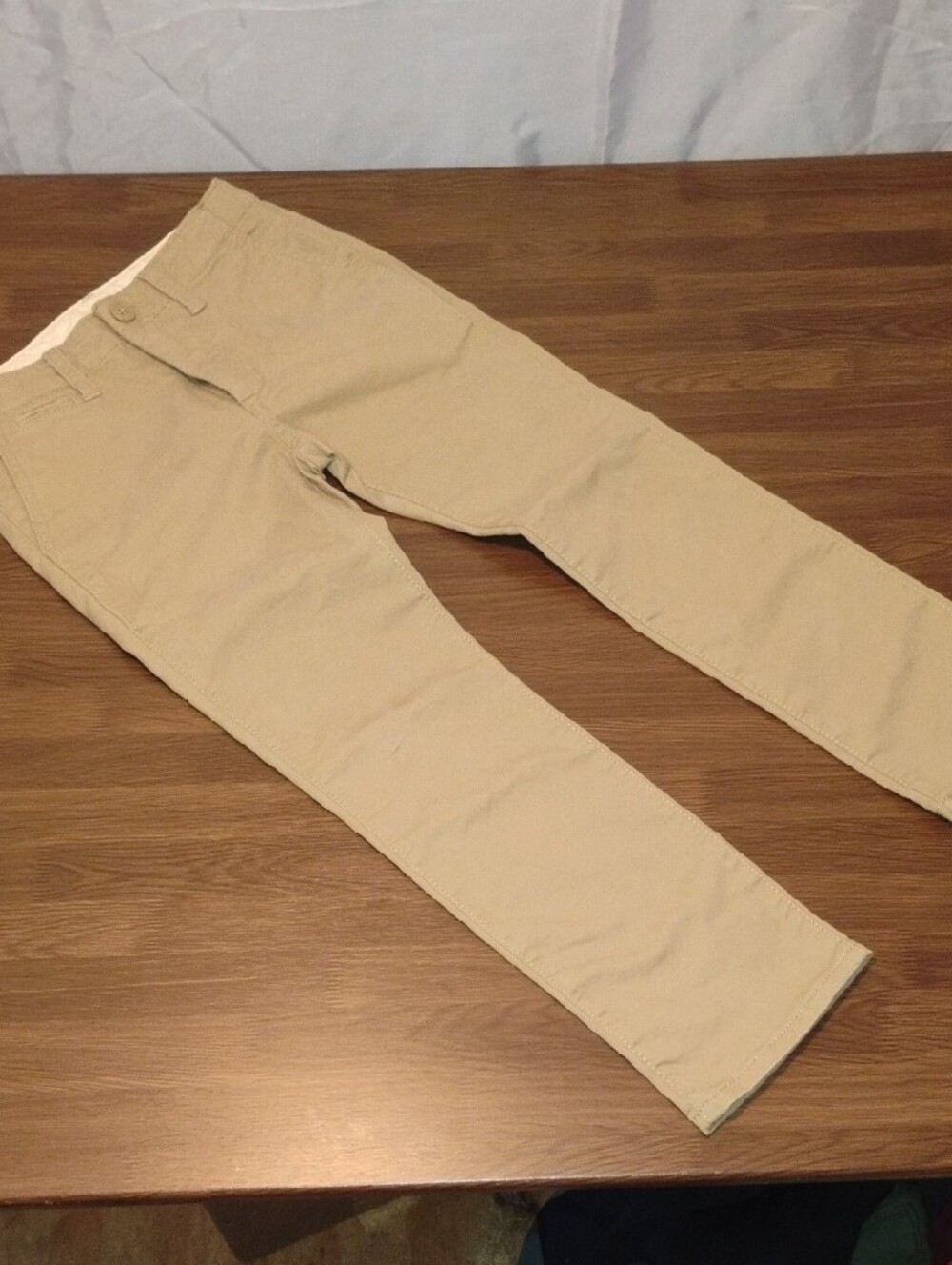 GapKids Boys Classic Khaki Uniform Chino Pants - Size 6